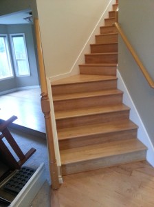 Bellevue American Cherry Stairs